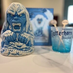 Disney Trader Sam's Matterhorn 65th Anniversary Abominable Snowman Tiki Mug